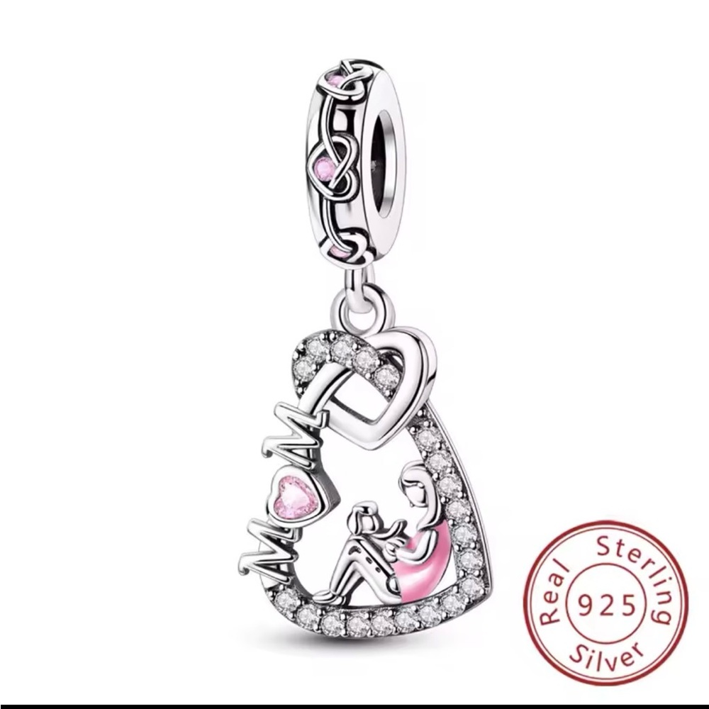New 925-Charm Bead Fit Original Pandora Bracelet